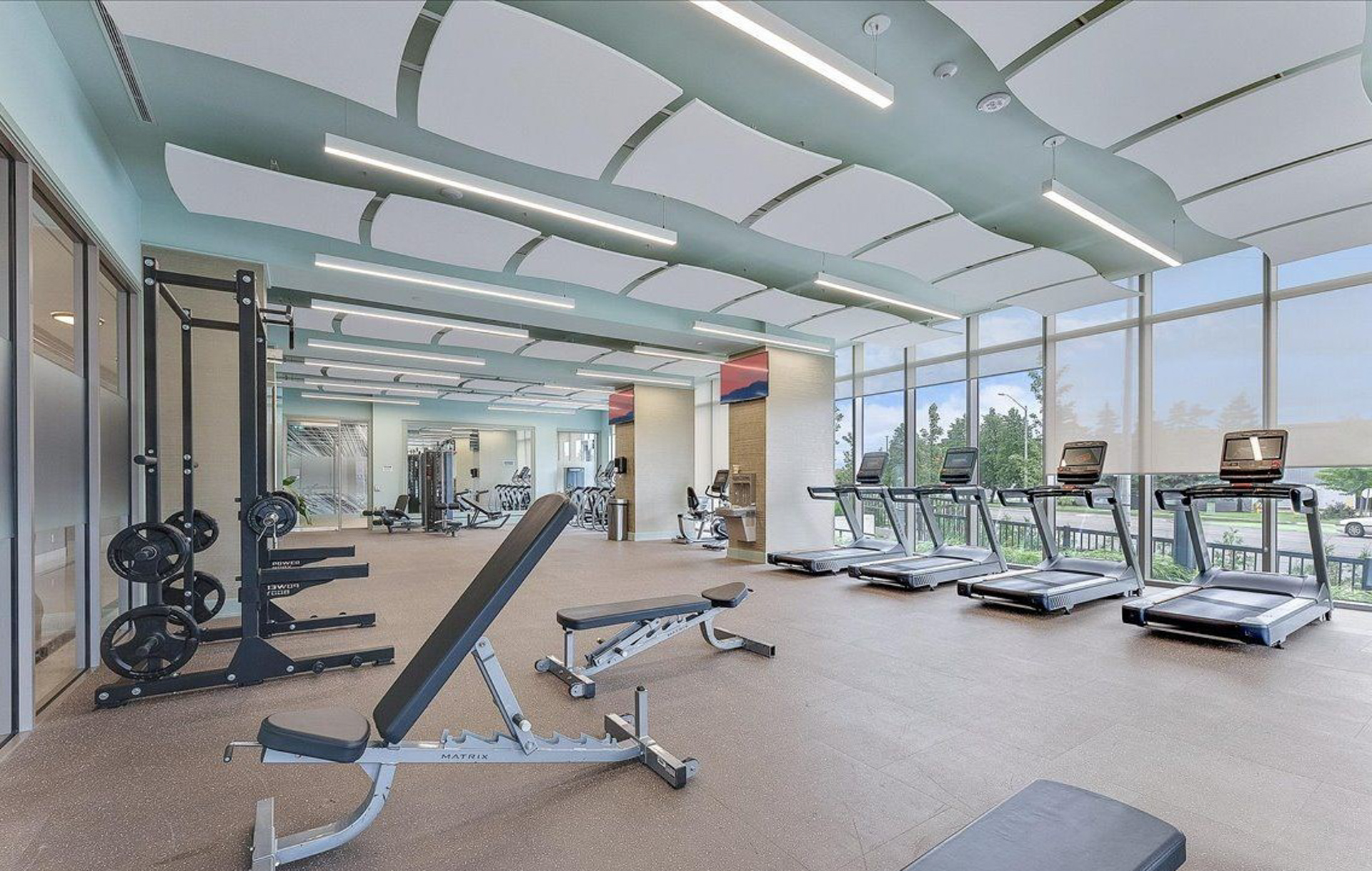 Fitness center amenity