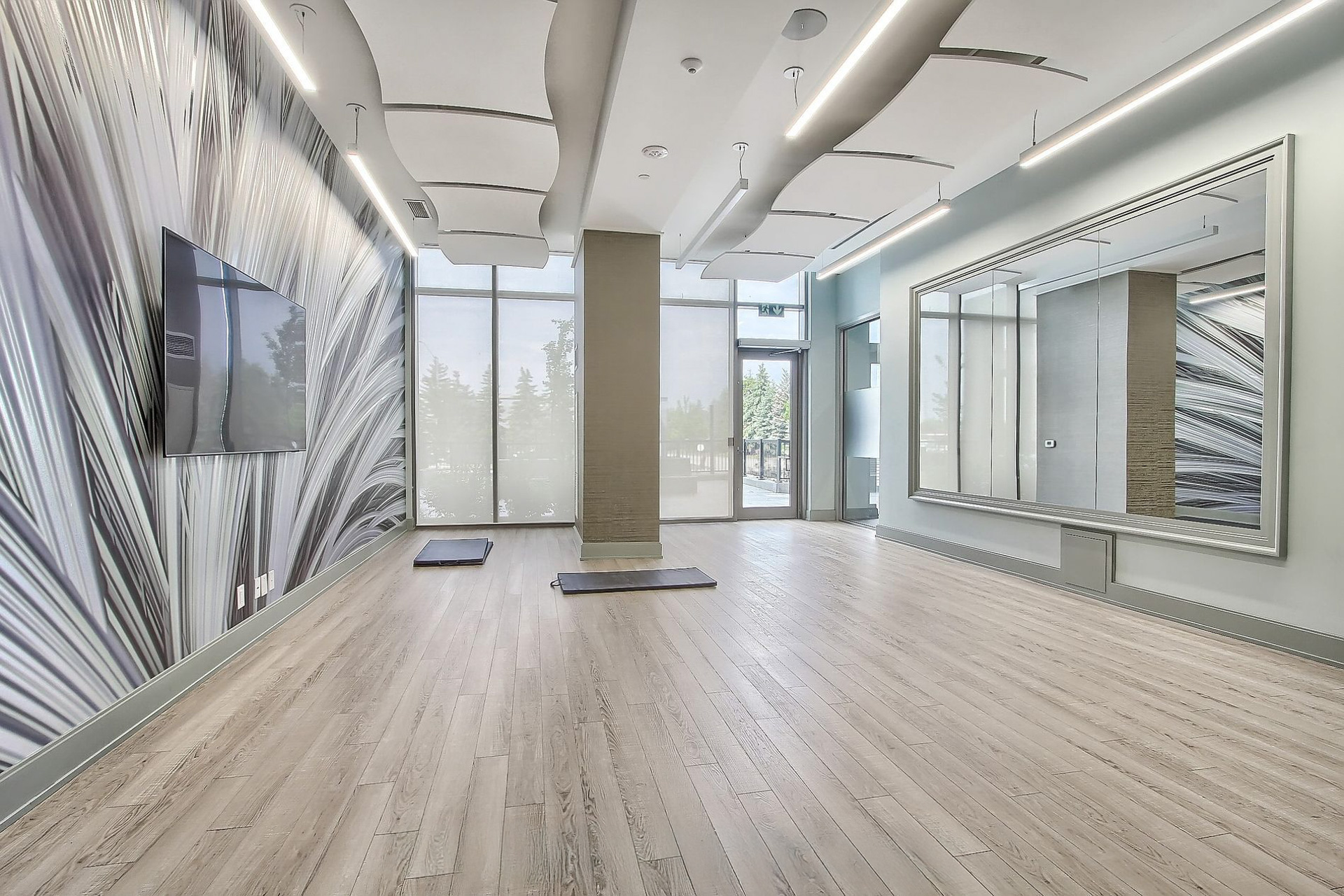 Yoga and pilates studio amenity